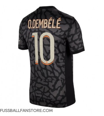 Paris Saint-Germain Ousmane Dembele #10 Replik 3rd trikot 2023-24 Kurzarm